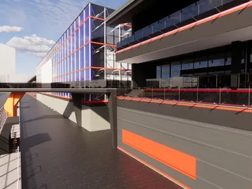 Pit Building del Gran Premio de España de Fórmula 1 Pit Building del Gran Premio de España de Fórmula 1