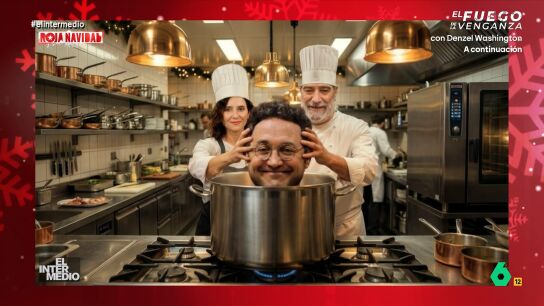 El programa recurre a la Inteligencia Artificial para descubrir c&oacute;mo ser&iacute;a una cena en la que estuvieran reunidos los pol&iacute;ticos que m&aacute;s han destacado este a&ntilde;o. Descubre el resultado en el v&iacute;deo principal. 