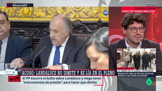 Fernando Berlín, sobre los casos de acoso: "Es una cosa extendida en los partidos y cuando tienen que reaccionar, titubean" Fernando Berlín, sobre los casos de acoso: "Es una cosa extendida en los partidos y cuando tienen que reaccionar, titubean"