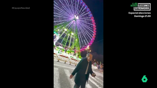 Abel Caballero presume de noria NORIAAbel Caballero presume de noria