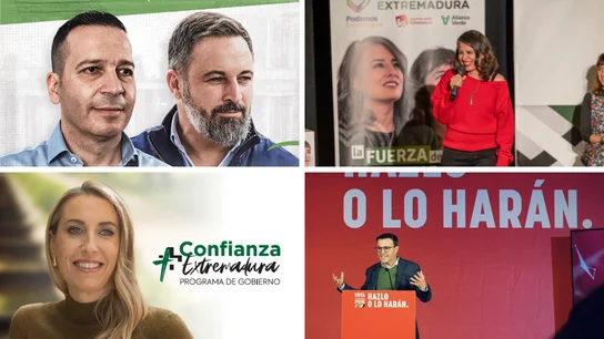 Estos son todos los partidos que se presentan a las elecciones en Extremadura Estos son todos los partidos que se presentan a las elecciones en Extremadura