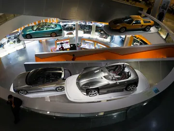 Interior del Museo Mercedes-Benz Interior del Museo Mercedes-Benz