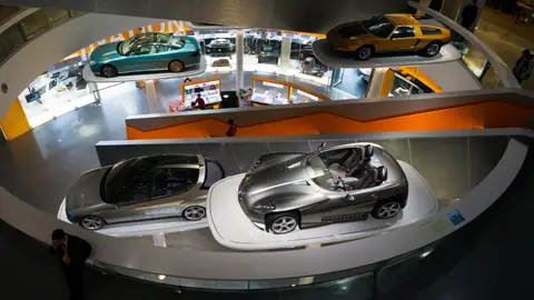 Interior del Museo Mercedes-Benz Interior del Museo Mercedes-Benz