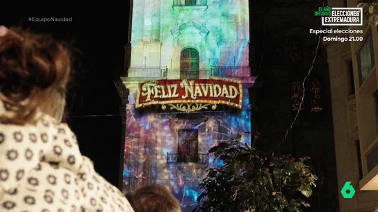 El 'videomapping' de Navidad El 'videomapping' de Navidad