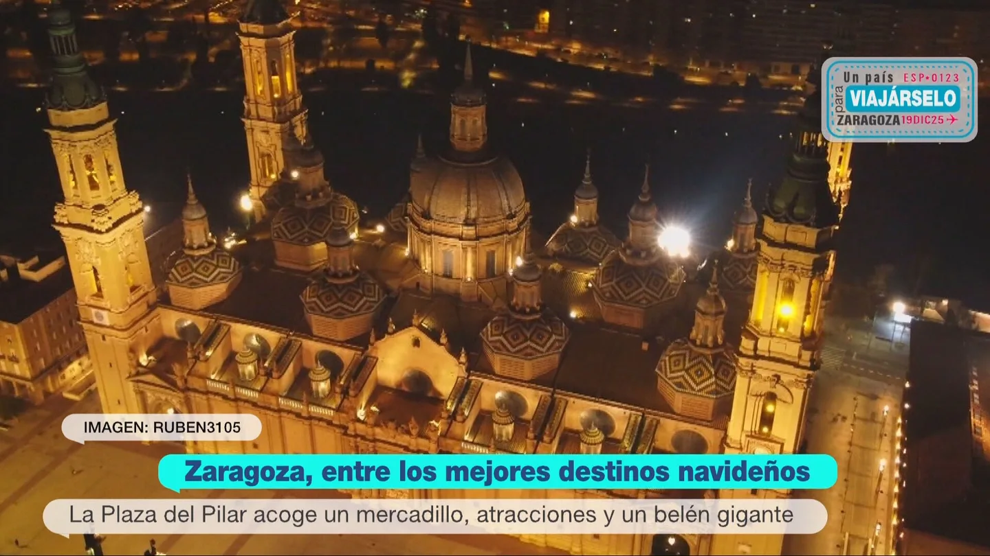 Imagen de la basílica de El Pilar de Zaragoza Imagen de la basílica de El Pilar de Zaragoza
