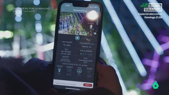 Nivel de decibelios de la noria de Vigo Nivel de decibelios de la noria de Vigo