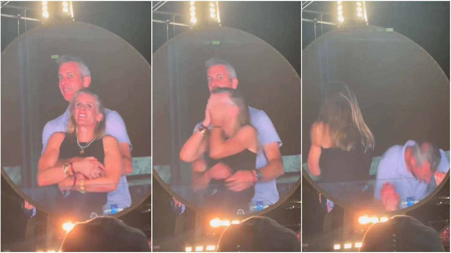 Imágenes del vídeo de la 'kiss cam' de Coldplay que dio la vuelta al mundo. Imágenes del vídeo de la 'kiss cam' de Coldplay que dio la vuelta al mundo.