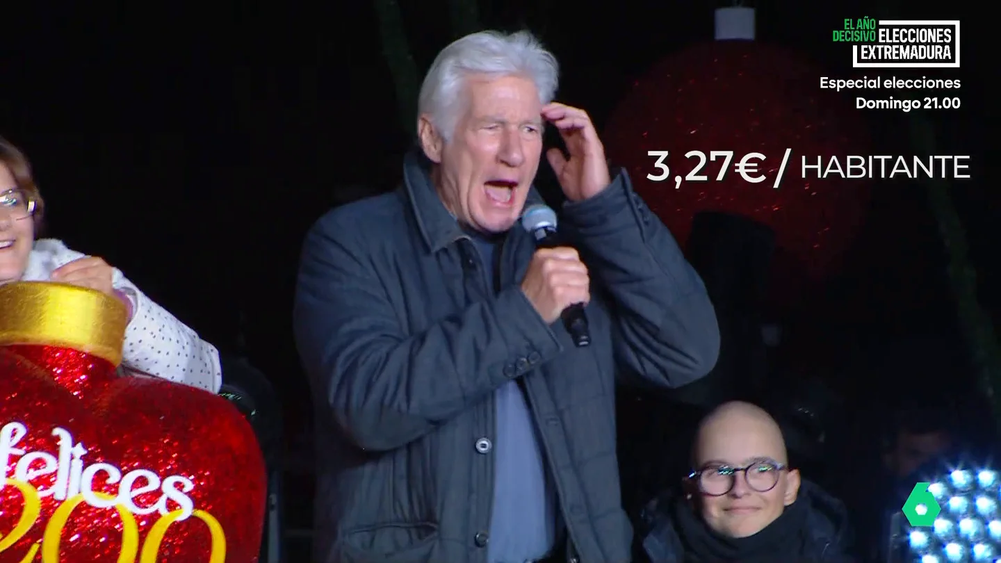 Richard Gere, en Murcia Richard Gere, en Murcia