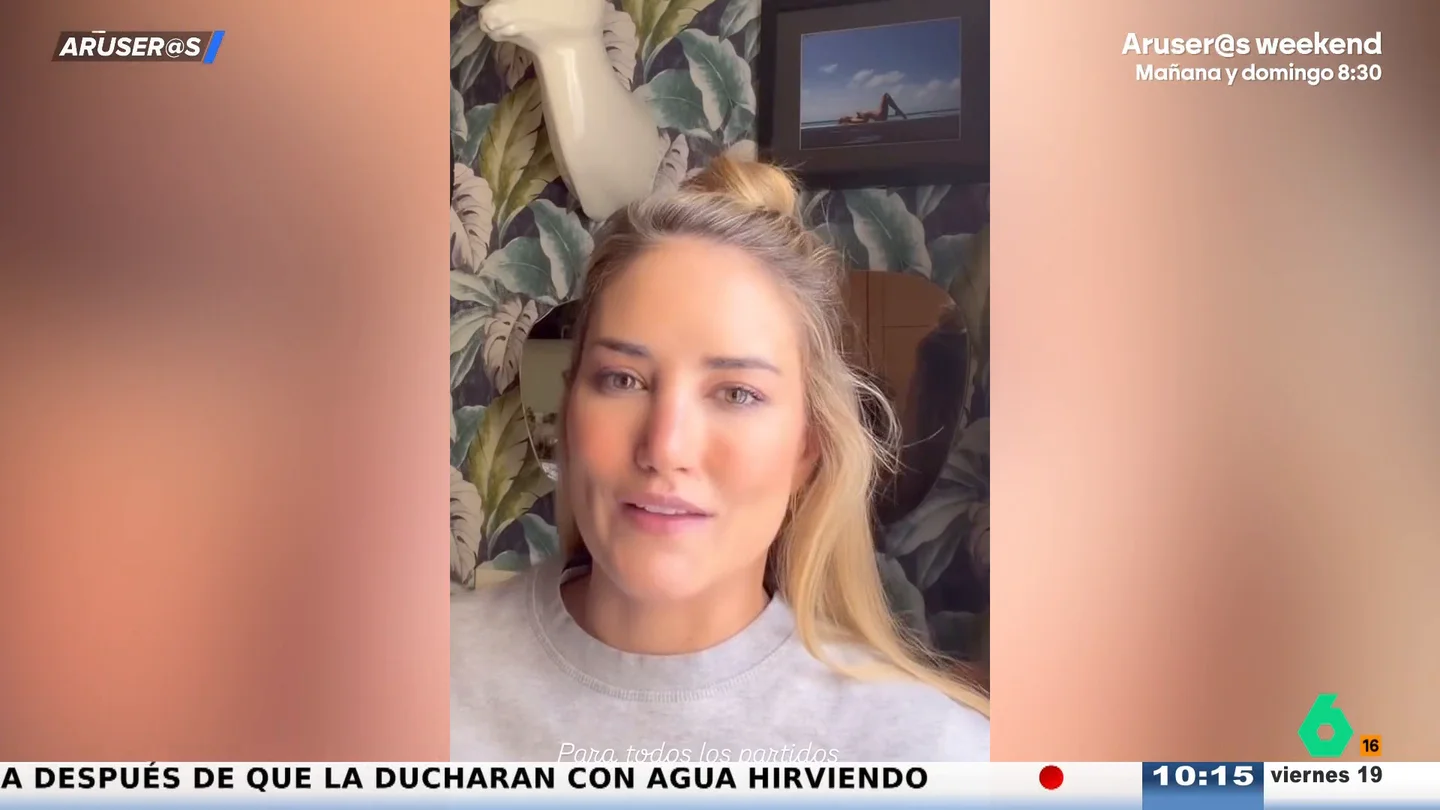 Alba Carrillo estalla contra los políticos: "No somos tontos, dejad de compararos como en el recreo" Alba Carrillo estalla contra los políticos: "No somos tontos, dejad de compararos como en el recreo"