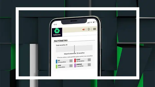 Pactómetro de las elecciones de Extremadura Pactómetro de las elecciones de Extremadura