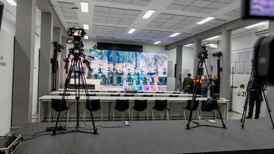 Centro de Difusión de Datos desde el que se ofrecerá información del proceso electoral extremeño Centro de Difusión de Datos desde el que se ofrecerá información del proceso electoral extremeño