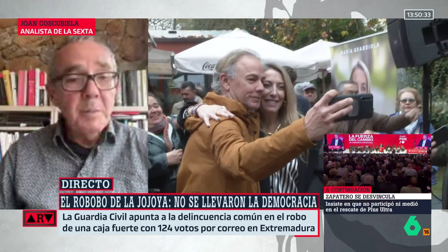 Joan Coscubiela, sobre el PP tras las declaraciones de Guardiola: "Ese virus de la conspiración lo han asumido como propio" Joan Coscubiela, sobre el PP tras las declaraciones de Guardiola: "Ese virus de la conspiración lo han asumido como propio"