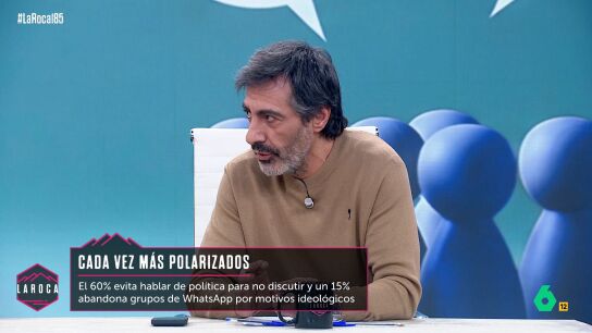 Juan del Val, sobre el auge de la polarizaci&oacute;n: "Reivindico la discusi&oacute;n pol&iacute;tica en una cena de Nochebuena"