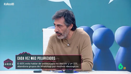 Juan del Val, sobre el auge de la polarización: "Reivindico la discusión política en una cena de Nochebuena"º Juan del Val, sobre el auge de la polarización: "Reivindico la discusión política en una cena de Nochebuena"