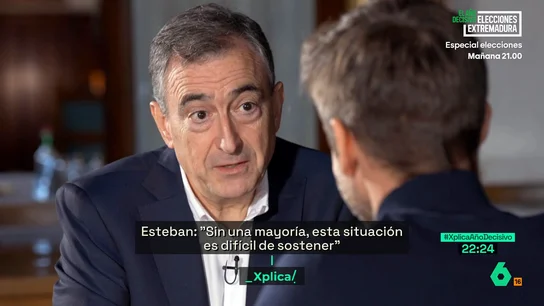 Aitor Esteban, en laSexta Xplica Aitor Esteban, en laSexta Xplica