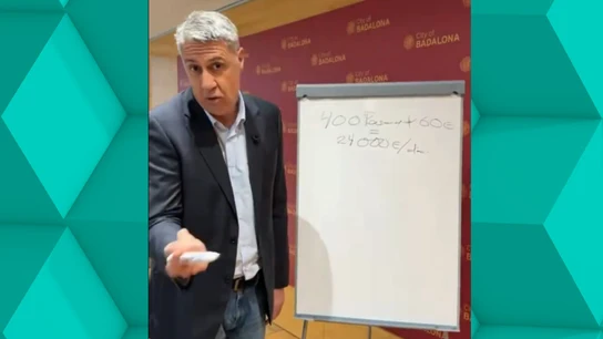 Xavier García Albiol, alcalde de Badalona Xavier García Albiol, alcalde de Badalona