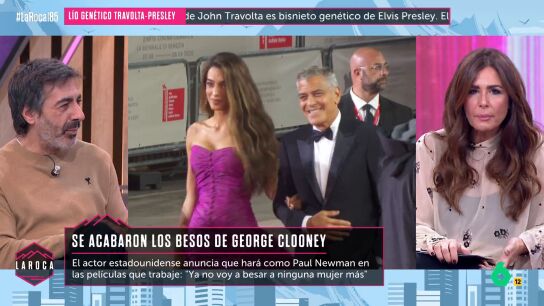 La reacci&oacute;n de Juan del Val tras conocer que George Clooney no dar&aacute; m&aacute;s besos en sus pel&iacute;culas: "Me parece una cosa de puritanismo"
