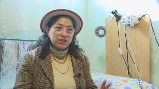 Aida, mujer de 60 a&ntilde;os que le ha ganado la batalla al desahucio