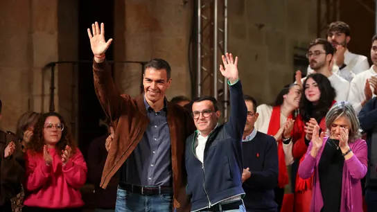Pedro Sánchez, con Miguel Ángel Gallardo Pedro Sánchez, con Miguel Ángel Gallardo