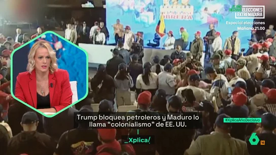 Zaida Cantera: "Trump asalta petroleros como si fueran piratas; se ha quedado con el crudo del primero" Zaida Cantera: "Trump asalta petroleros como si fueran piratas; se ha quedado con el crudo del primero"
