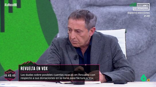 Miguel &Aacute;ngel Campos, tajante contra Vox por el caso Revuelta: "No han llegado a gobernar y ya vemos lo que pasa"