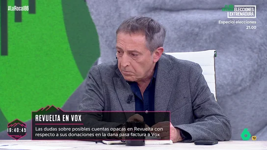 Miguel Ángel Campos, tajante contra Vox por el caso Revuelta: "No han llegado a gobernar y ya vemos lo que pasa" Miguel Ángel Campos, tajante contra Vox por el caso Revuelta: "No han llegado a gobernar y ya vemos lo que pasa"