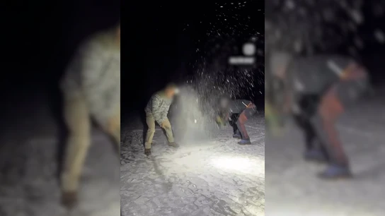 El influencer en el Parque de la Sierra de Gredos en plena noche El influencer en el Parque de la Sierra de Gredos en plena noche