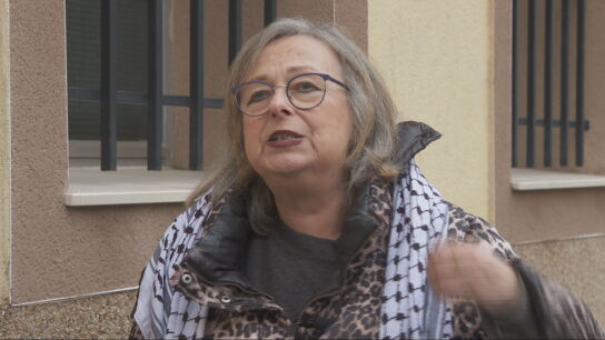 Liliana, una mujer jud&iacute;a que lamenta que le llamen "traidora" por oponerse al genocidio en Gaza.