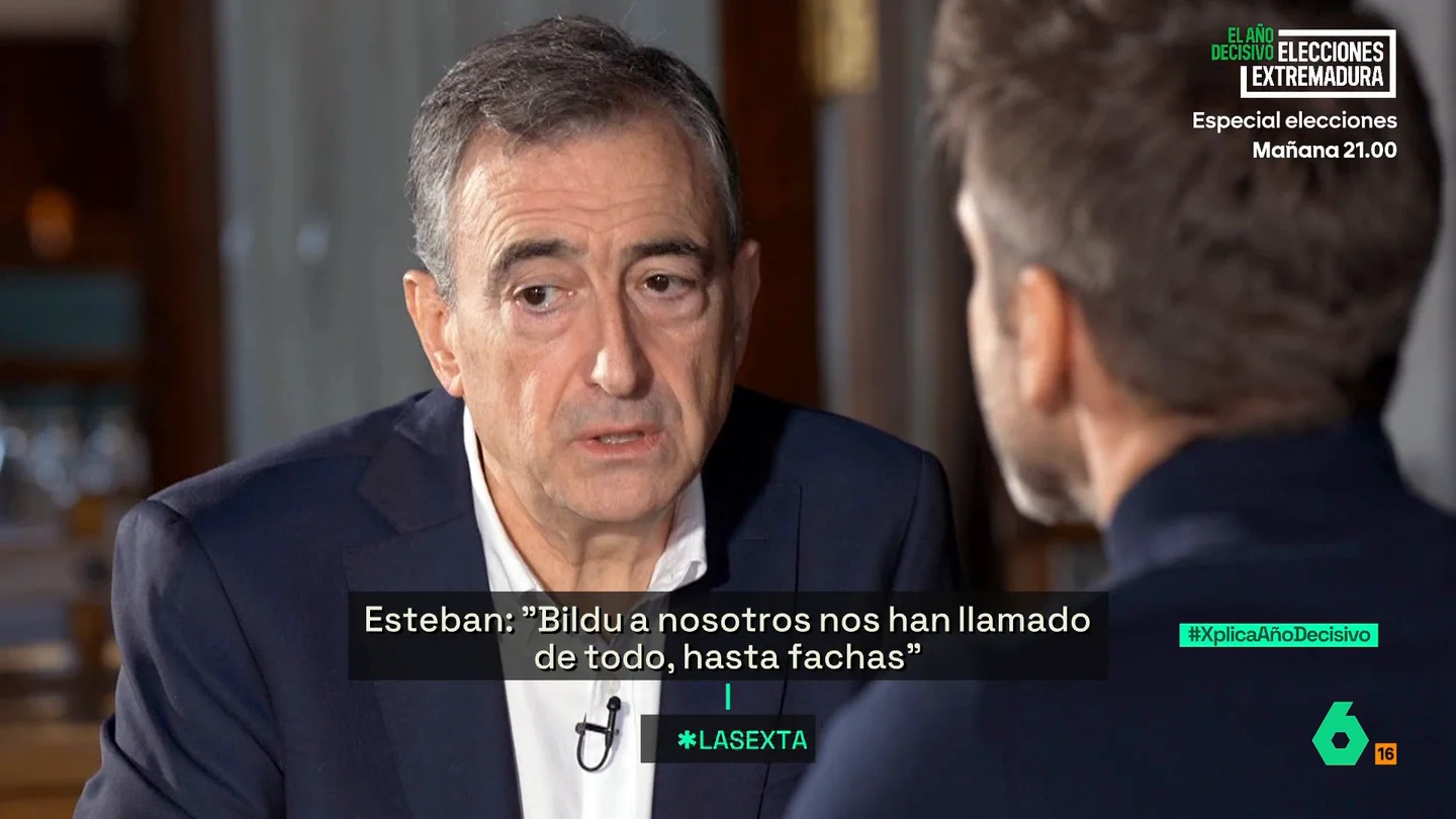 Aitor Esteban: "Soy independentista, pero vivo en la realidad y respeto las mayorías y las reglas" Aitor Esteban: "Soy independentista, pero vivo en la realidad y respeto las mayorías y las reglas"