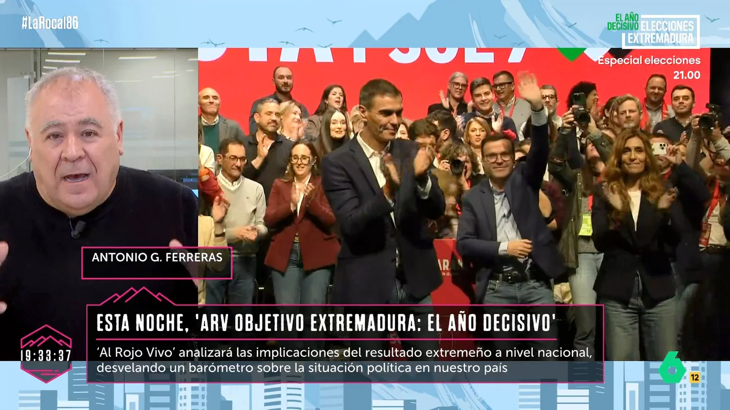 Ferreras, sobre las elecciones del 21D Ferreras, sobre las elecciones del 21D
