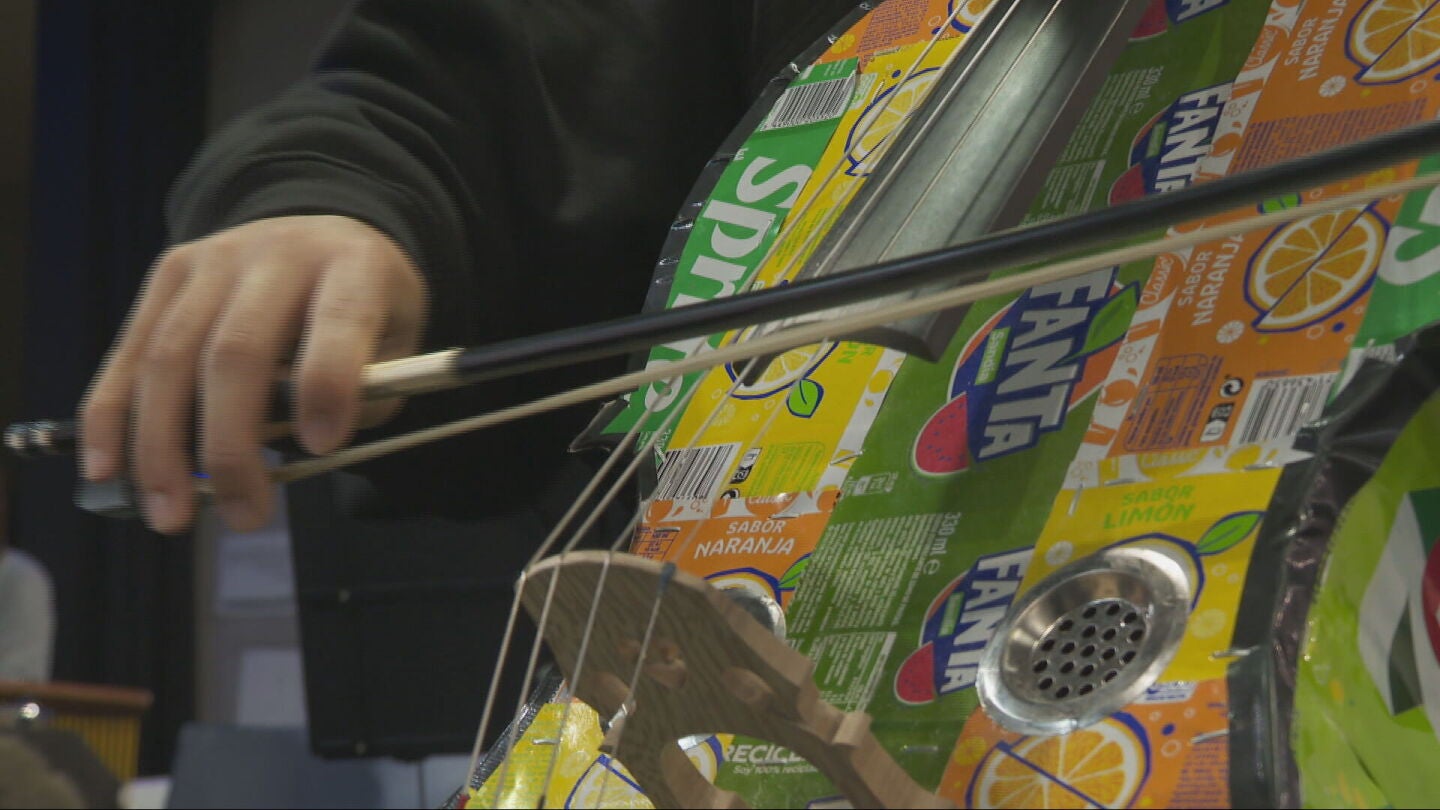 La m&uacute;sica del reciclaje: el proyecto que convierte productos desechados en una bonita sonoridad 