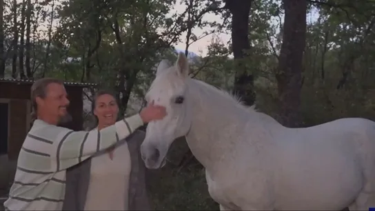 Nathan y Catherine residen junto a sus tres hijos en una casa en la provincia de Chieti, en el centro de Italia, lejos de la civilización. Nathan y Catherine residen junto a sus tres hijos en una casa en la provincia de Chieti, en el centro de Italia, lejos de la civilización.