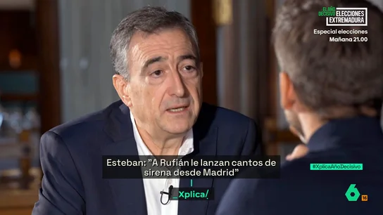 Aitor Esteban: "A Rufián le están lanzando cantos de sirena desde Madrid" Aitor Esteban: "A Rufián le están lanzando cantos de sirena desde Madrid"