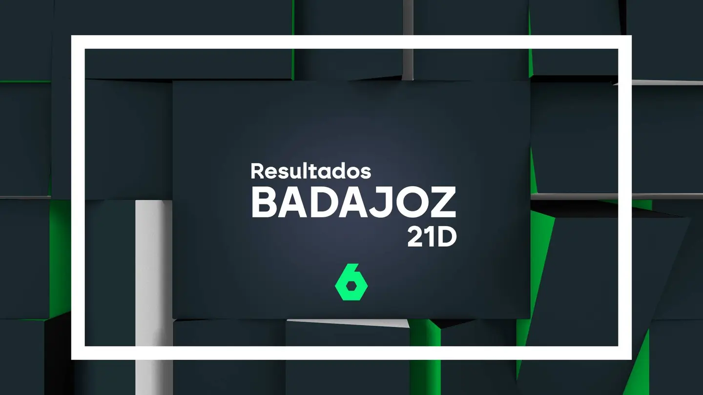 Resultado de las elecciones de Extremadura en Badajoz - 21D 2025 Resultado de las elecciones de Extremadura en Badajoz - 21D 2025