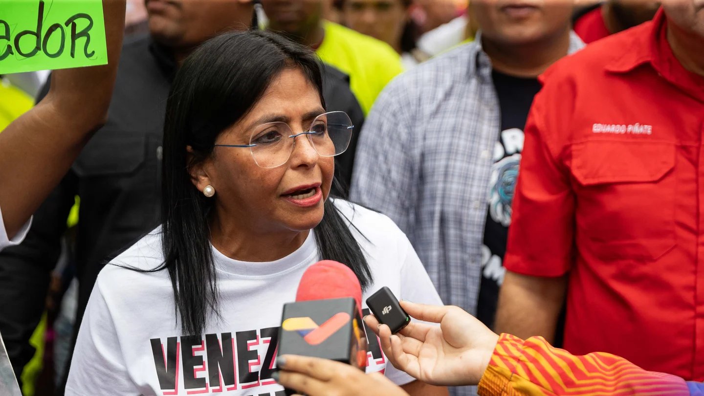 Foto de archivo de la vicepresidenta ejecutiva y ministra de Hidrocarburos, Delcy Rodríguez Foto de archivo de la vicepresidenta ejecutiva y ministra de Hidrocarburos, Delcy Rodríguez