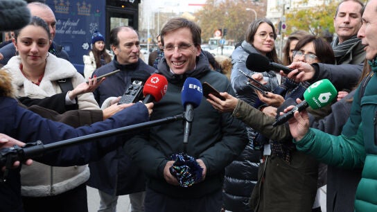 El alcalde de Madrid, Jos&eacute; Luis Mart&iacute;nez-Almeida, este martes.