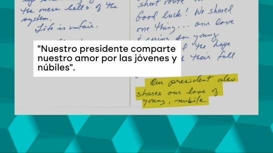 Una carta que Epstein habr&iacute;a enviado al depredador sexual convicto Larry Nassar muestra que a Trump compart&iacute;a con ellos su "amor por las j&oacute;venes"