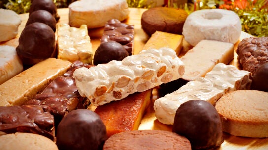 Turrones, mantecados y polvorones