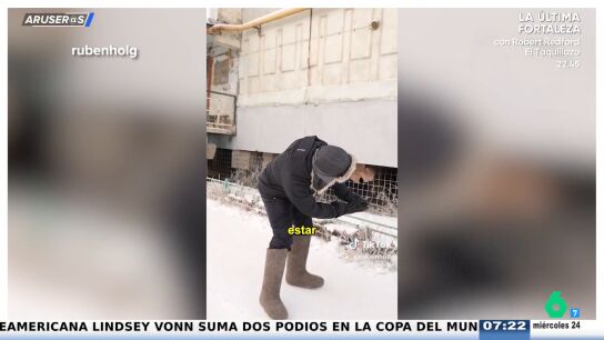 Un espa&ntilde;ol viaja a la ciudad habitada m&aacute;s fr&iacute;a del mundo: "Los edificios no pueden estar pegados al suelo porque se derrite"