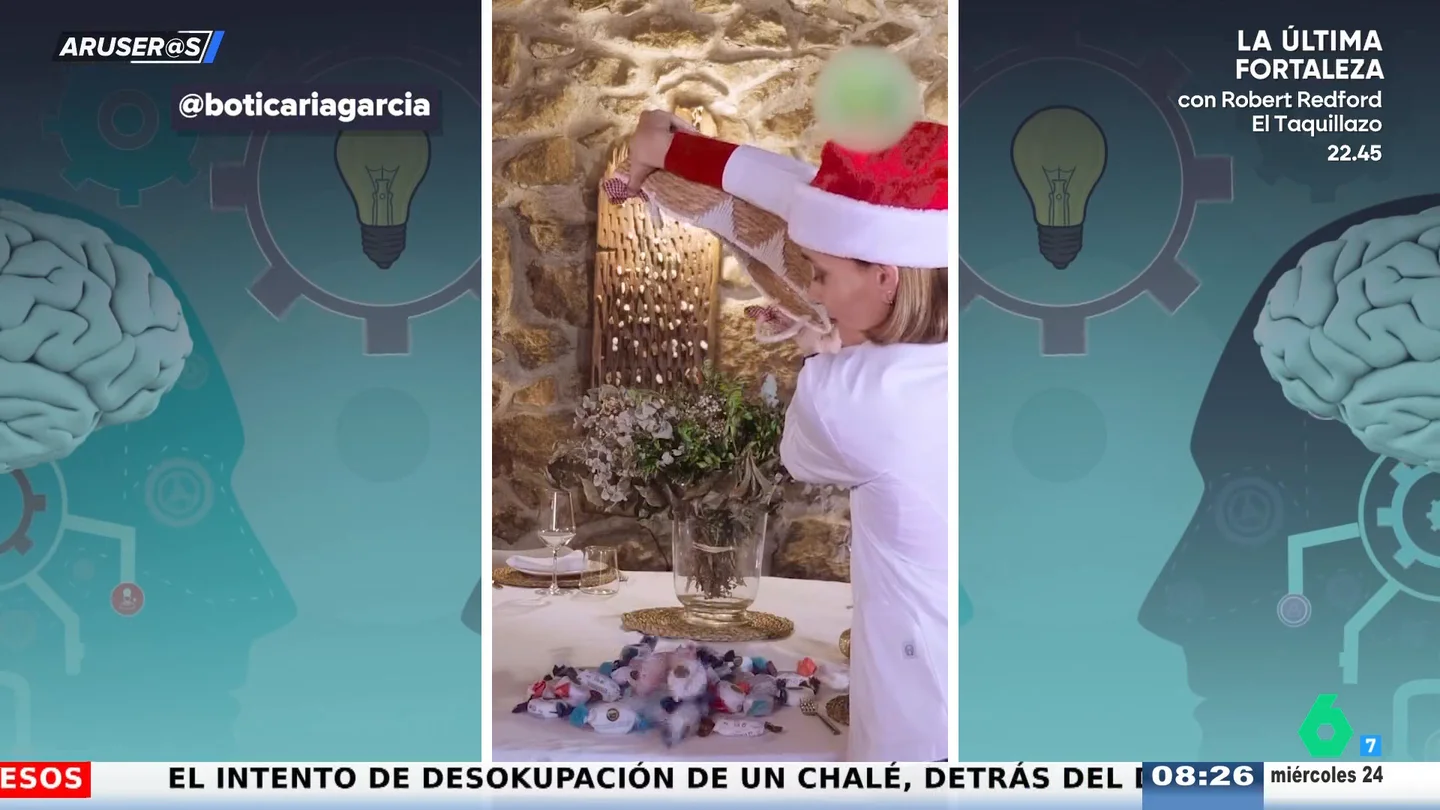Boticaria García calma los "miedos navideños": "Para engordar un kilo en Navidad habría que comer 47 polvorones y 12 tabletas de turrón" Boticaria García calma los "miedos navideños": "Para engordar un kilo en Navidad habría que comer 47 polvorones y 12 tabletas de turrón"
