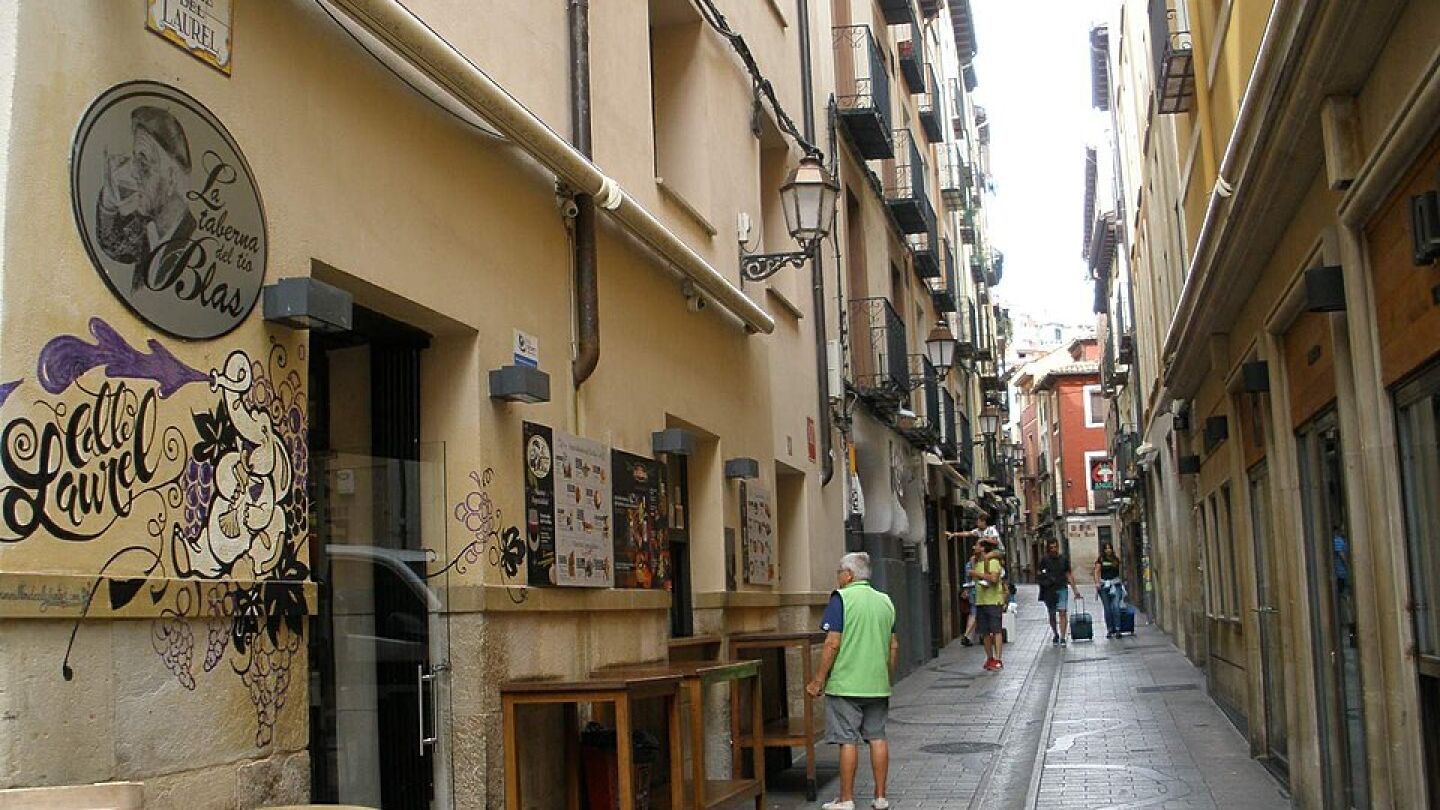 Calle del Laurel de Logro&ntilde;o