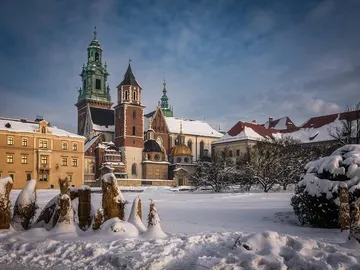 Cracovia en invierno Cracovia en invierno