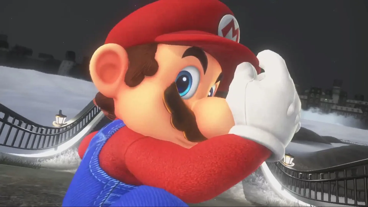 Imagen de Mario Bros en un videojuego Imagen de Mario Bros en un videojuego
