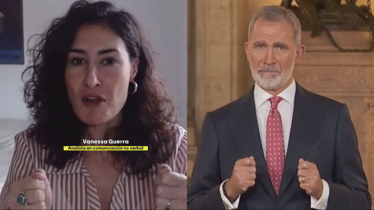 La experta en comunicaci&oacute;n no verbal Vanessa Guerra analiza el discurso navide&ntilde;o del rey.