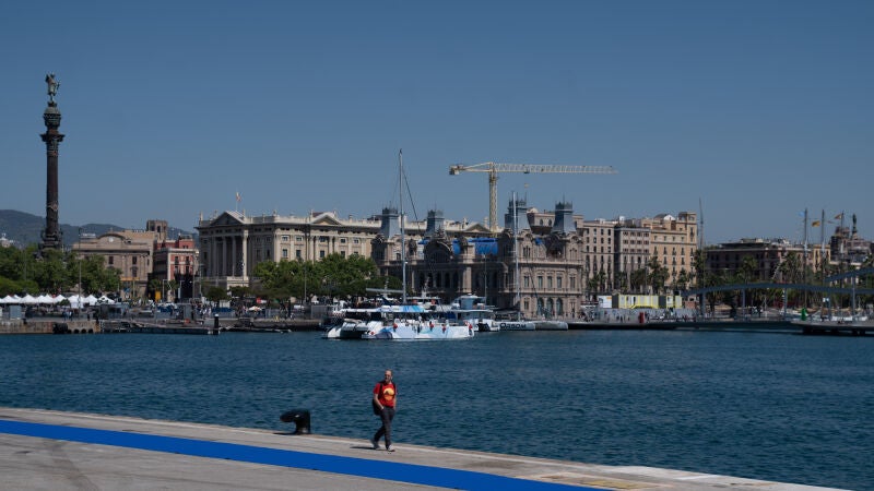 Vista del Port Vell en Barcelona, en una imagen de archivo.