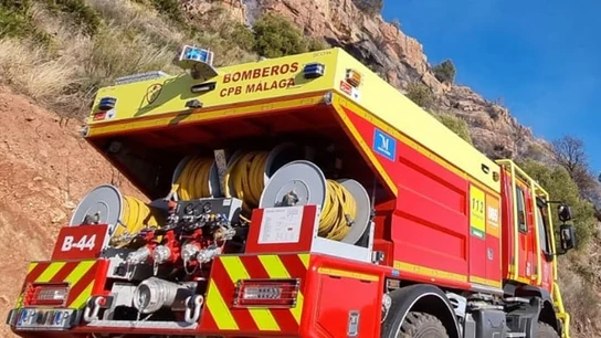 Vehículo del Consorcio Provincial de Bomberos (CPB) de Málaga. Vehículo del Consorcio Provincial de Bomberos (CPB) de Málaga.