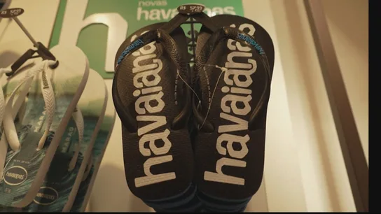 Imagen de las chanclas de la marca Havaianas Imagen de las chanclas de la marca Havaianas