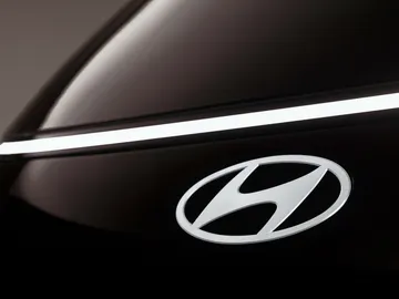 Imagen de la parte de frontal del nuevo Hyundai eléctrico Imagen de la parte de frontal del nuevo Hyundai eléctrico