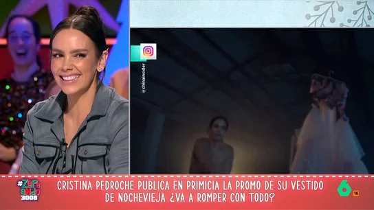 Cristina Pedroche, sobre su vestido de las Campanadas: "Es el año que más desnuda me voy a sentir" Los zapeadores siguen compartiendo sus teorías sobre el vestido que llevará la zapeadora para despedir el año junto a Alberto Chicote. Maya Pixelskaya ha contado que ella la imagina "con un vestido de látex hiperrealista".