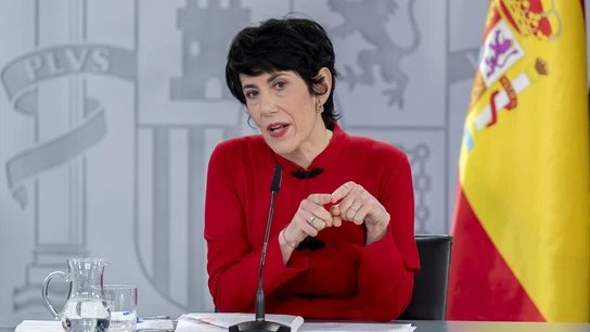 La ministra de Seguridad Social, Inclusión y Migraciones y nueva portavoz del Gobierno, Elma Saiz. La ministra de Seguridad Social, Inclusión y Migraciones y nueva portavoz del Gobierno, Elma Saiz.